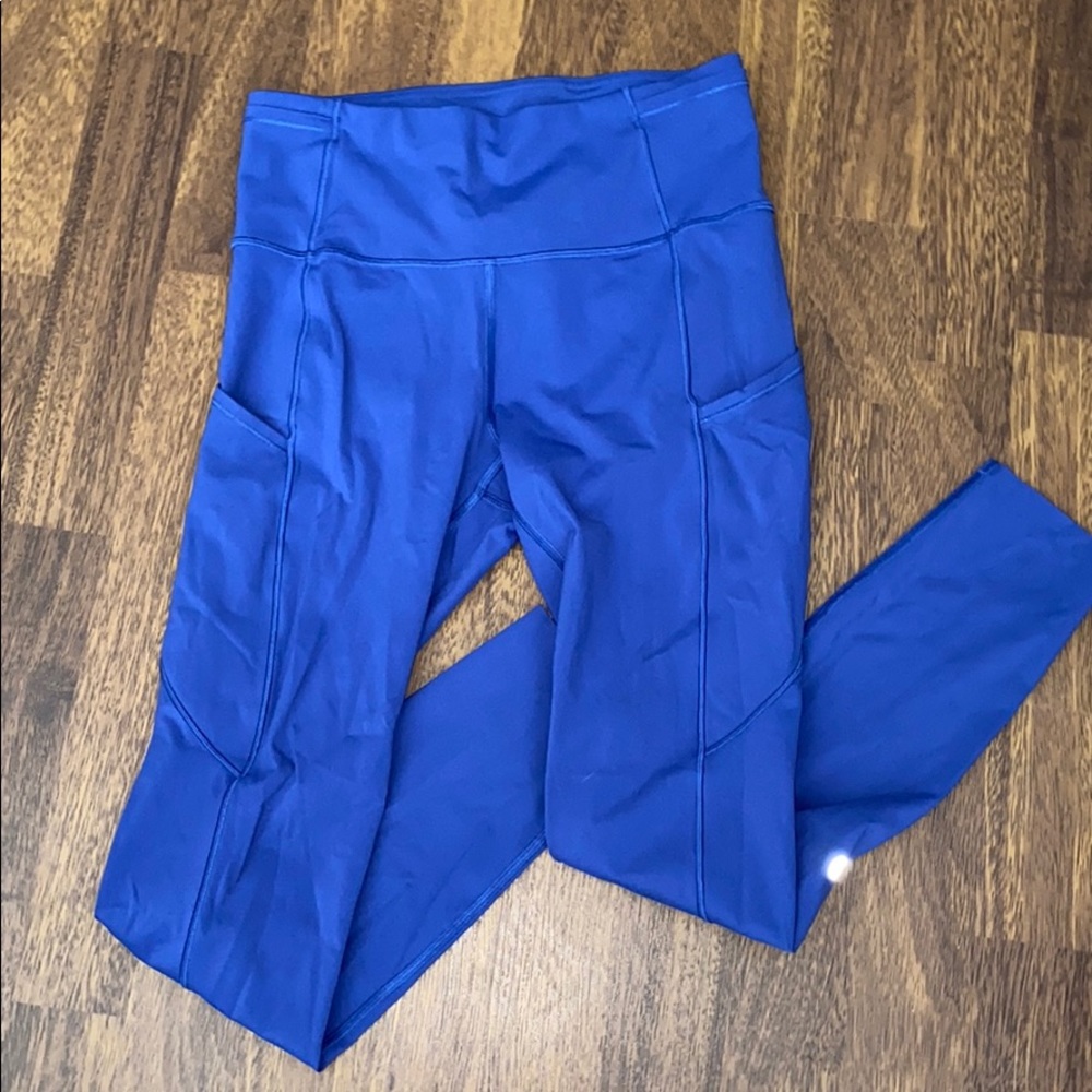 Lululemon Blue leggings size 6